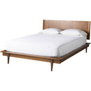 Raynell Brown Wood Bed