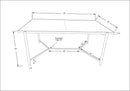 Lilliana Brown Dining Table