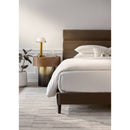 Kory Brown Upholstered Bed