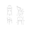 Lucette Seafoam Dining Chair