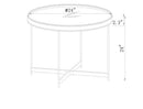 Franz Brown Coffee Table