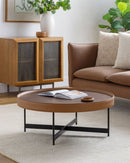 Valarie Brown/Black Coffee Table