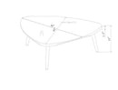 Delbert Brown Coffee Table