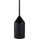 Starlena Rustic Black Floor Lamp