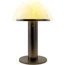 Jeoffrey Rustic Black Table Lamp