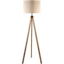 Cecila Cottage Brown Floor Lamp