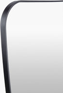 Samone Modern Black Wall Mirror