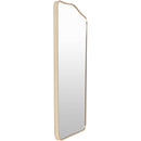 Estephanie Modern Gold Wall Mirror
