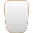 Alyce Modern Gold Wall Mirror