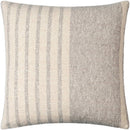 Elsy Metallic - Silver Pillow Cover
