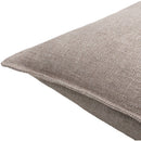Heena Taupe Pillow Cover