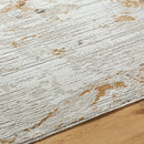 Illiam Modern Light Beige/Mustard Area Rug