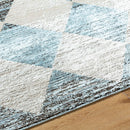 Eligio Modern Blue Area Rug