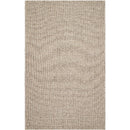 Birdie Solid and Border Dark Brown Area Rug - Becki Owens x Livabliss
