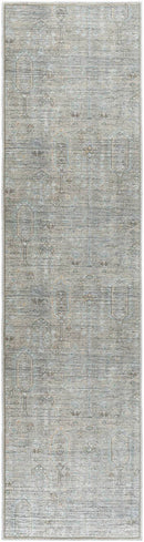 Darling Traditional Sterling Grey Washable Area Rug - Becki Owens x Livabliss