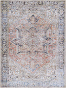 Darling Traditional Slate Washable Area Rug - Becki Owens x Livabliss