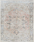 Darling Traditional Slate Washable Area Rug - Becki Owens x Livabliss