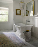 Darling Traditional Slate Washable Area Rug - Becki Owens x Livabliss