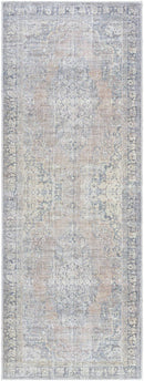 Darling Traditional Light Silver Washable Area Rug - Becki Owens x Livabliss