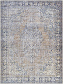 Darling Traditional Light Silver Washable Area Rug - Becki Owens x Livabliss