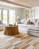 Kamey Cottage Camel/Tan Area Rug - Becki Owens x Livabliss