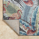 Shafiq Coastal Charcoal Area Rug