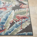Shafiq Coastal Charcoal Area Rug
