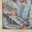 Shafiq Coastal Charcoal Area Rug