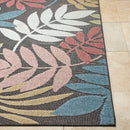 Iban Coastal Charcoal Area Rug