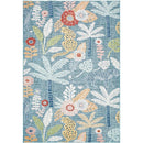 Marquite Coastal Pale Blue Area Rug