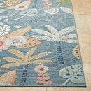 Marquite Coastal Pale Blue Area Rug