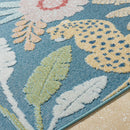 Marquite Coastal Pale Blue Area Rug