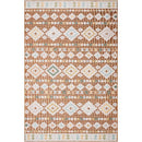 Zarinah Coastal Rust Area Rug