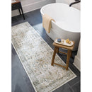 Chelcey Traditional Ash Washable Area Rug