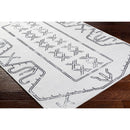 Mei Modern Off-White Washable Area Rug