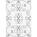 Celisa Modern Ivory Washable Area Rug