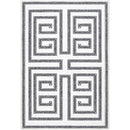 Staley Modern Black Washable Area Rug