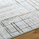 Thierry Rustic Dark Brown Area Rug