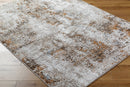 Stacia Rustic Dark Brown Area Rug
