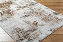 Mizraim Rustic Dark Brown Area Rug