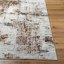 Mizraim Rustic Dark Brown Area Rug