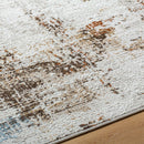 Mizraim Rustic Dark Brown Area Rug