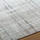 Neutal Rustic Light Gray Area Rug