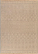 Ciro Cottage Tan Washable Area Rug
