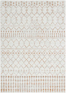 Olburgen Global Light Gray/Rust Area Rug