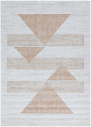 Plasmolen Modern Light Brown Area Rug
