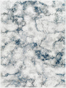 Bonfield Modern Metallic - Silver Area Rug