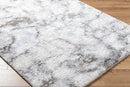 Bonfield Modern Light Silver Area Rug