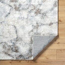 Bonfield Modern Light Silver Area Rug