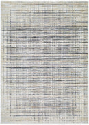 Mikayla Modern Light Slate/Oatmeal Area Rug